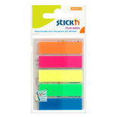 Index Plastic Color, 45 x 12 mm, 5 x 25 file/set, Stick"n